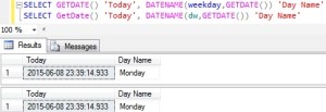 how to get date in sql server